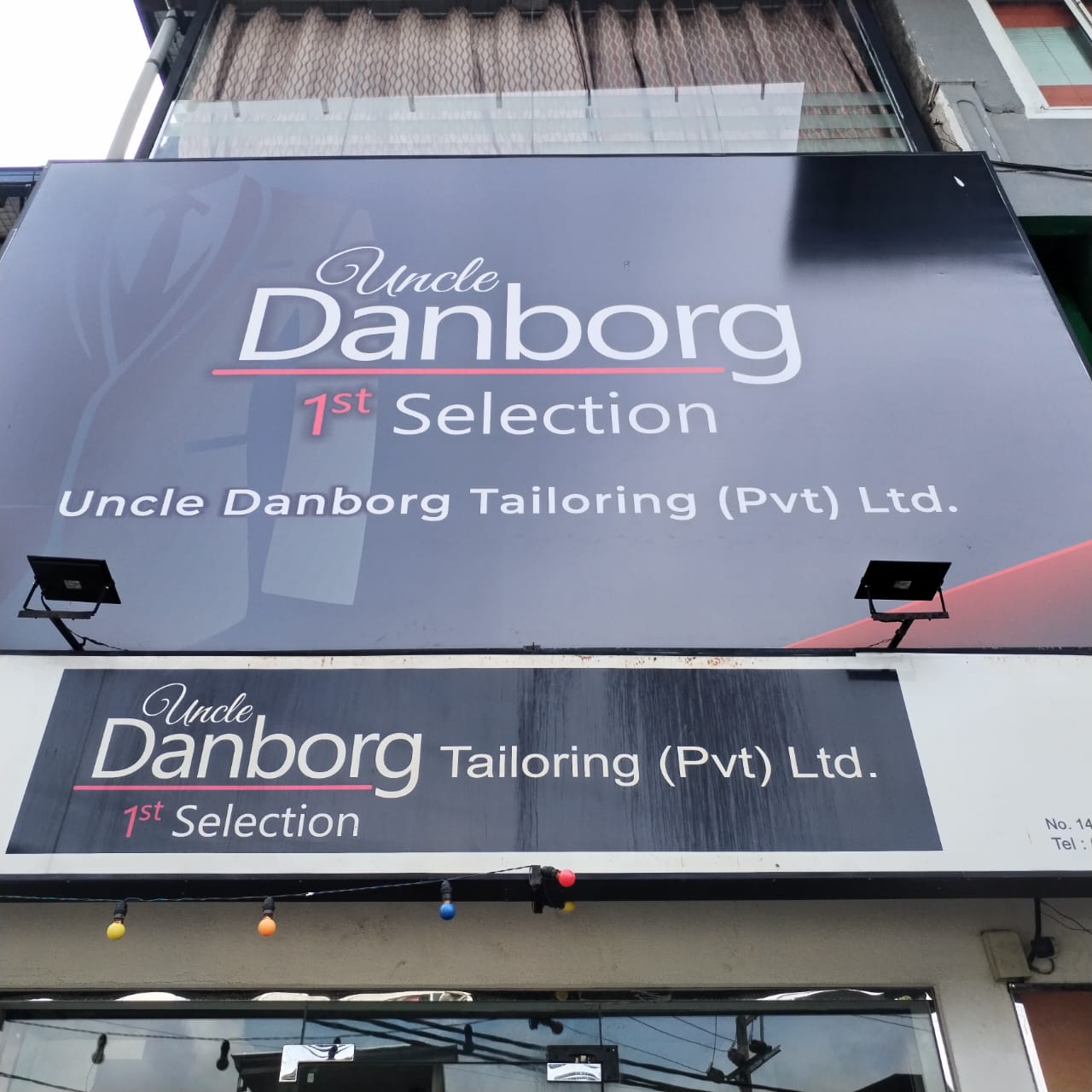 Uncle Danborg Atelier Signage